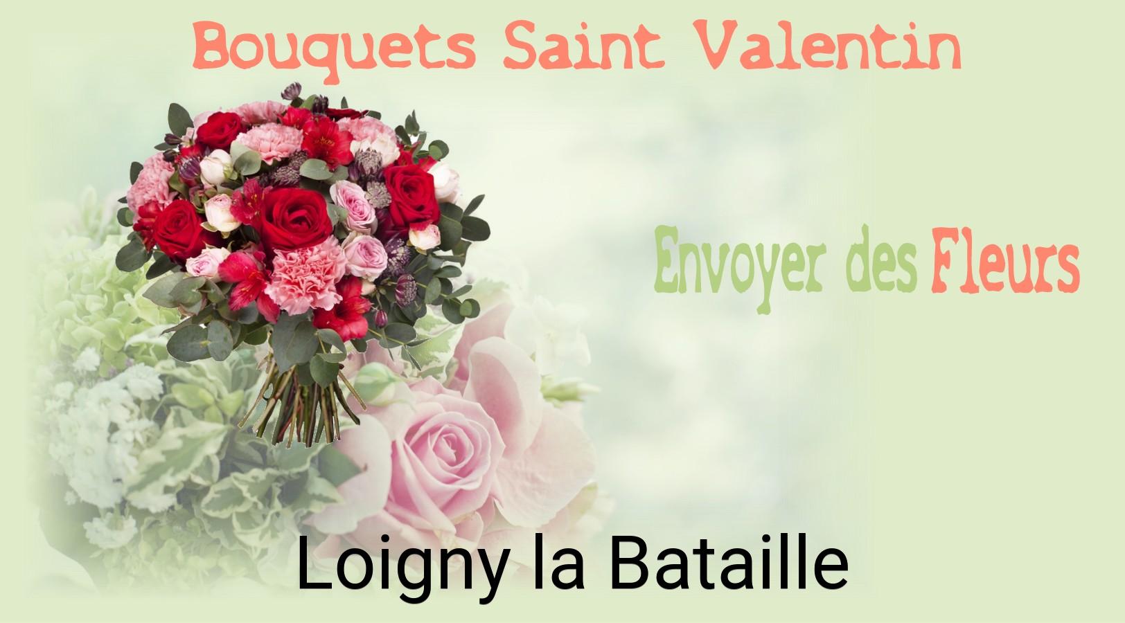 Roses de Saint-Valentin livrées à Loigny-la-Bataille
